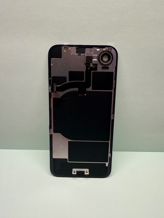 Sticla spate originală swap iPhone 16e Silver Alb