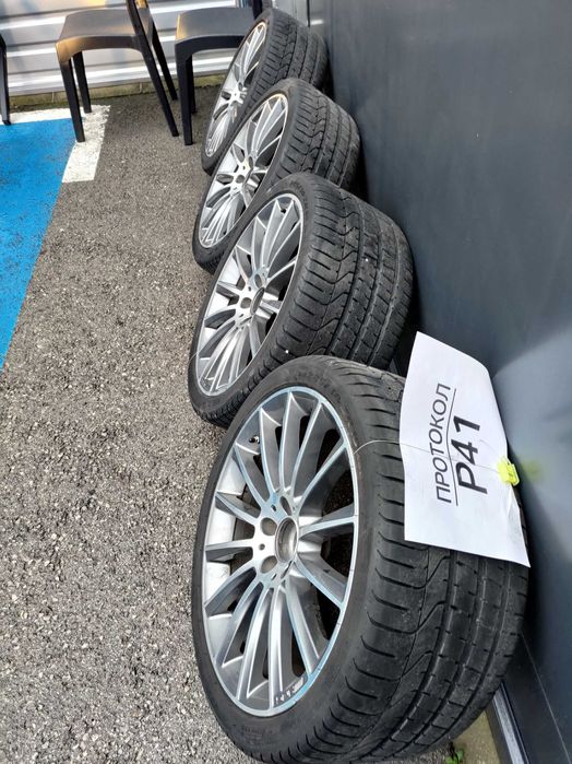 Оригинални Джанти AMG 19 Спорт Пакет Mercedes с гуми Pirelli ДОТ 08/21