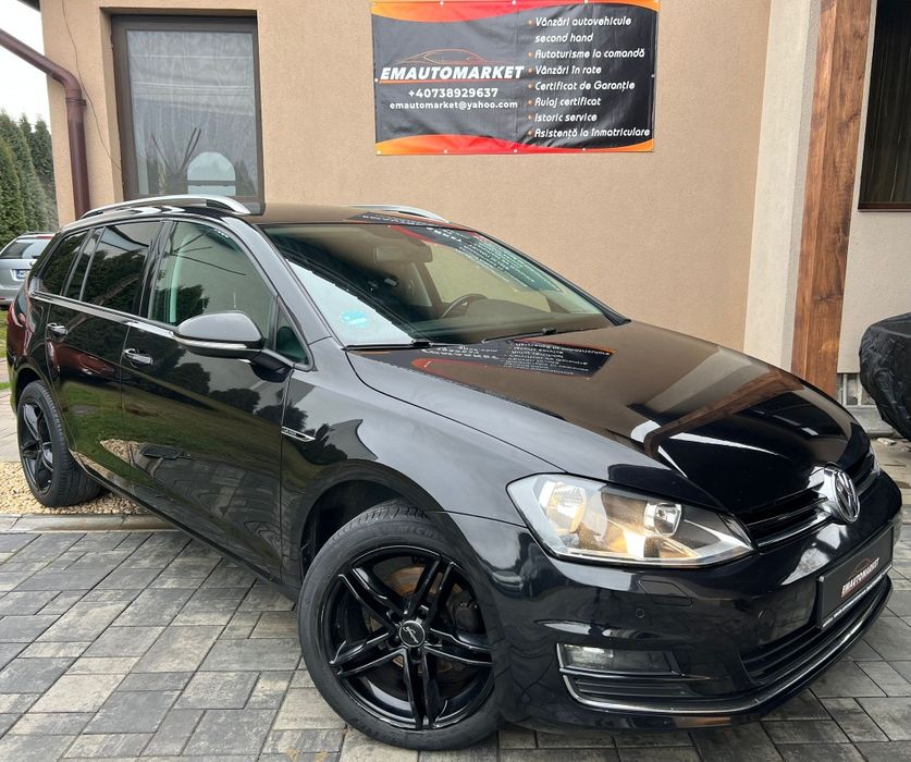 VW Golf 7 Lounge 2015 4x4 1.6 D*Euro 6*Dublu climatronic*Incalzire sca