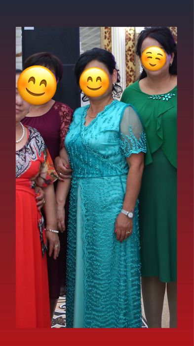 Вечернее платье в идеальном состоянии