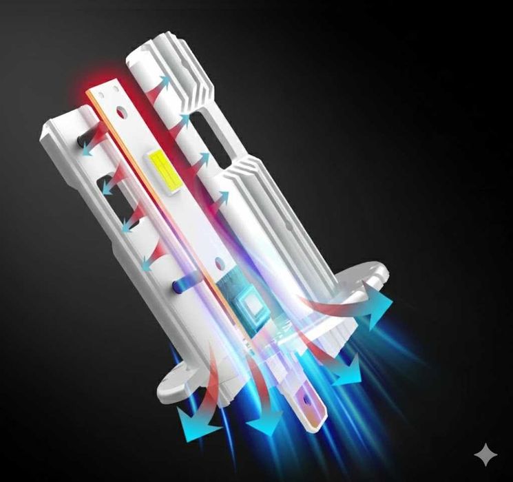 H1 LED Крушки за Фарове 6500К