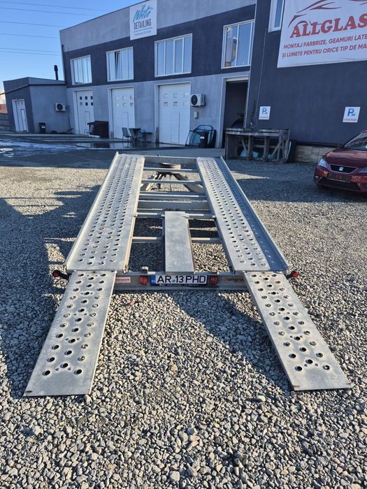 Trailer/Platforma Auto Rabatabil Pongratz - 09/2017 - Lungime 4m
