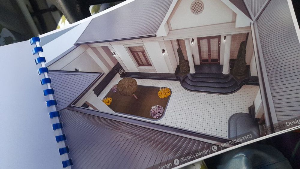 Фаробий бозор оркасида битмаган участка сотилади