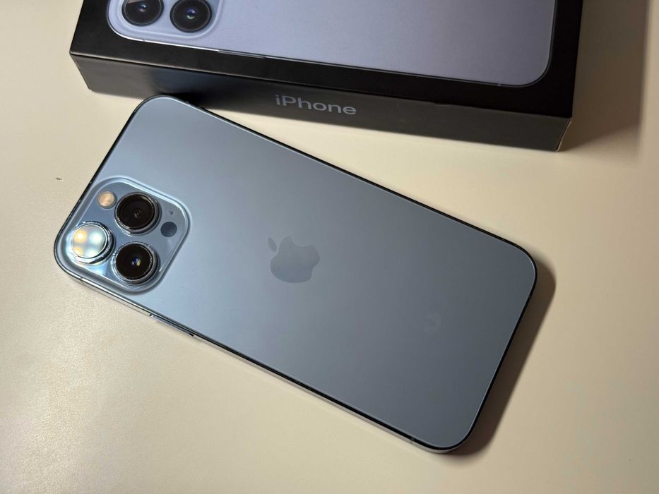 iphone 13 pro max sierra blue second hand si noi de vanzare