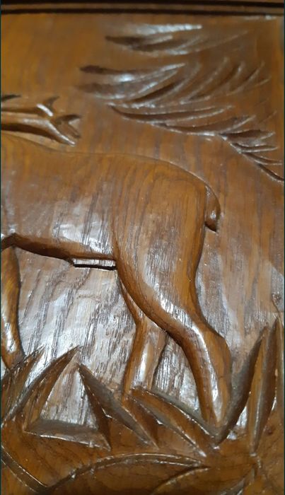 Tablou Sculptat Manual Lemn Masiv ...