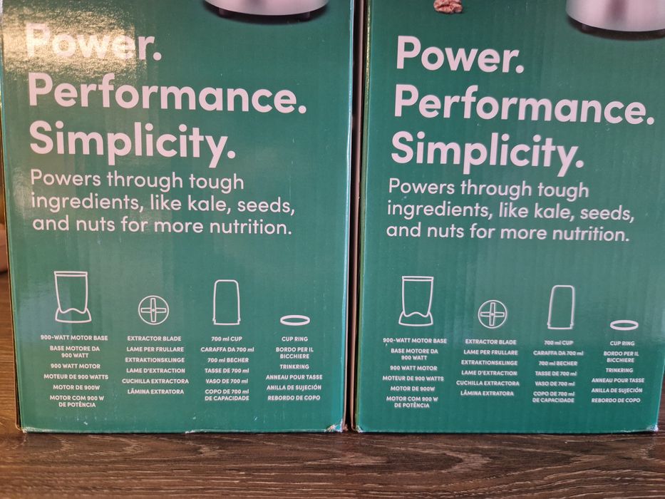 Nutribullet 900W чисто нови бял или Сив( алуминиев)