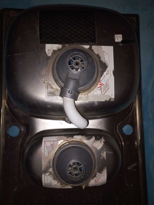 Chiuveta bucatarie, inox, compartiment dublu pt clatire,noua,Anglia