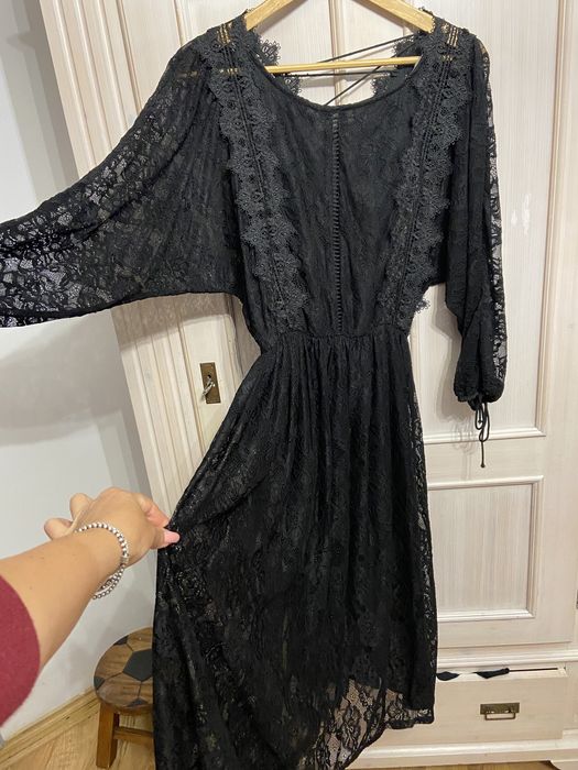Rochie eleganta neagră lejera