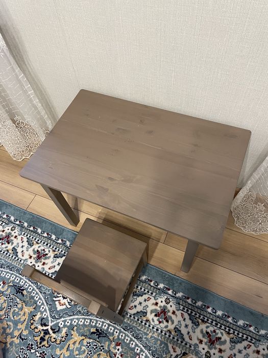 Детский стол со стулом ikea