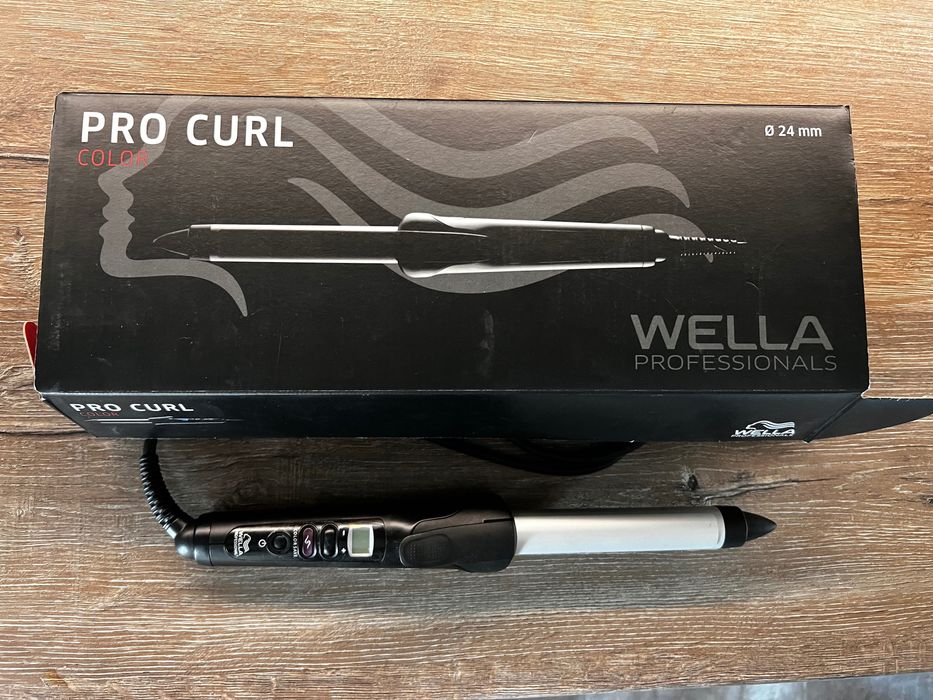 Ondulator ceramic digital Wella Pro Curl cu diametrul de 24 mm