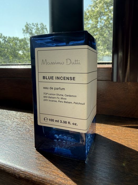 Massimo Dutti eau de parfum Blue incense