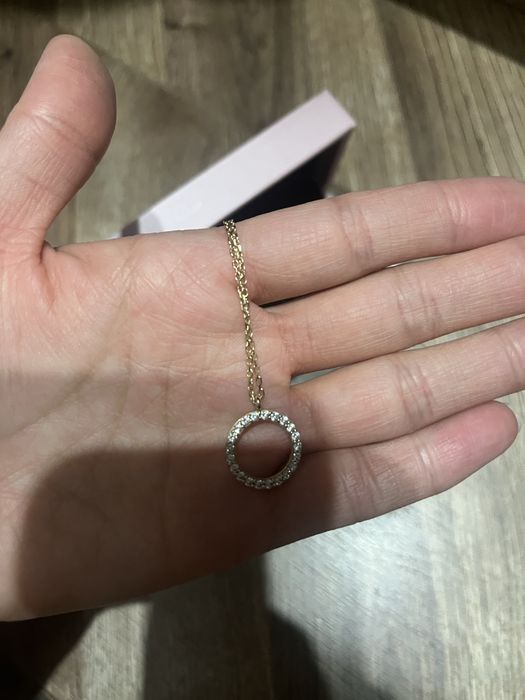 Цепочка с кулоном золото