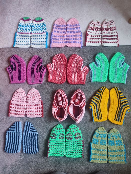 Ръчно плетени терлици