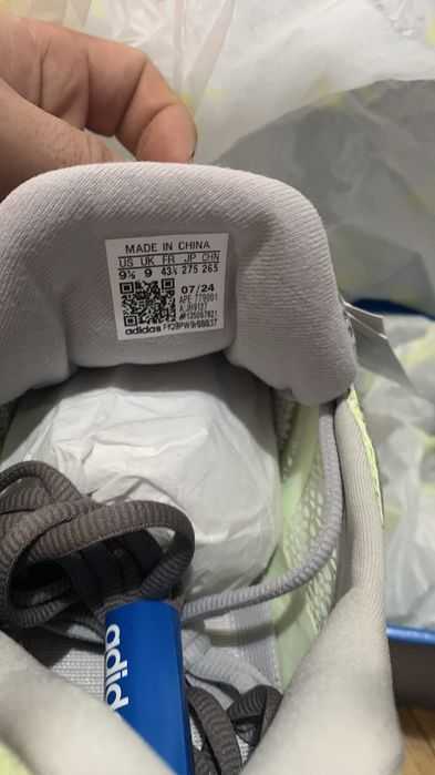 Оригинални маратонки adidas x dingyun Zhang kouza granite & grey uk9