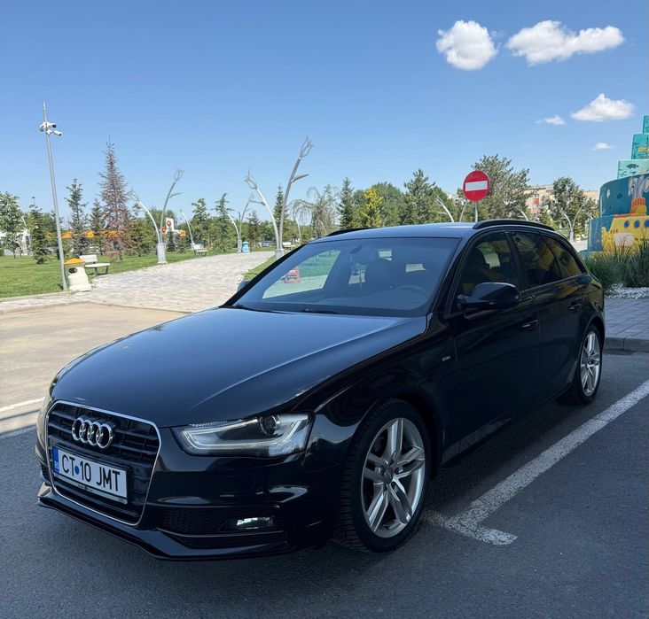 Audi A4 Avant 2014 S Line, 2000 diesel automată ,full fără trapă,  servisată total cu istoric servisare,  8100 negociabil