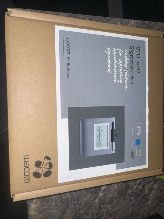 Графический планшет wacom stu 430 ch 2
