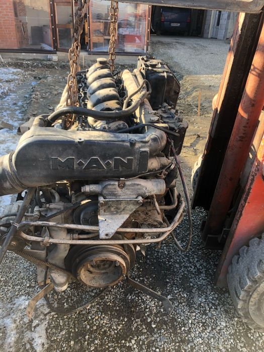 Motor MAN + Cutie de viteze și piese Rabă - Preț negociabil