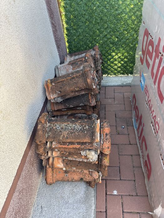 Tigla veche ceramica ,Leul