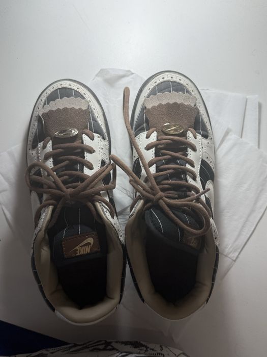 Кроссовки Nike Dunk Low LX Brogue Pinstripe