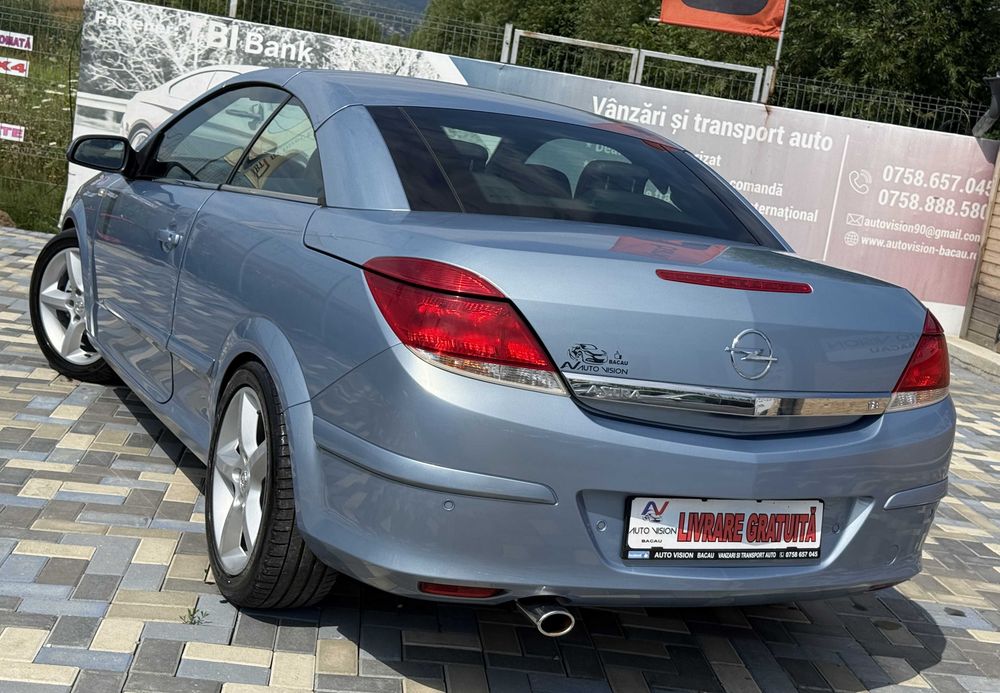 *RATE*Opel Astra H Coupe Cabrio 1.8Benzina 140CP 05/2007 Full piele Km reali 144.432 Import Germania!