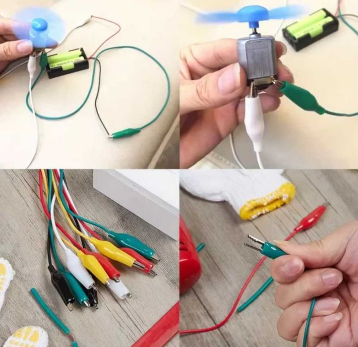 Продам новые двусторонние зажимы типа крокодил/крокодил 50 см