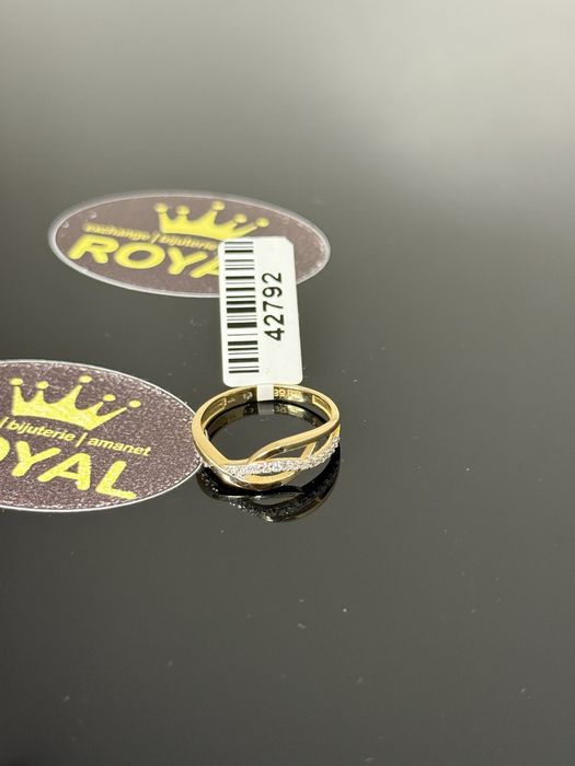 Bijuteria ROYAL : Inel AUR NOU 14K / 1.55 GR