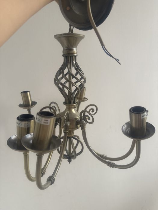 Люстра под бронзу