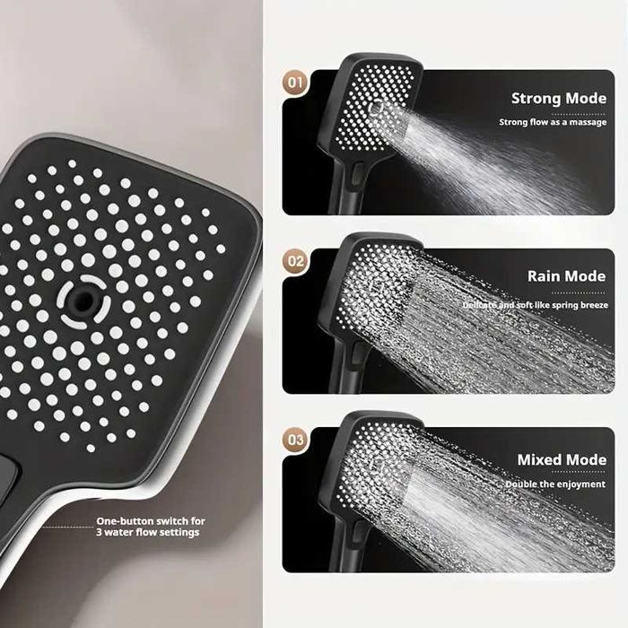 Дъждовна душ система, 4-функционален.