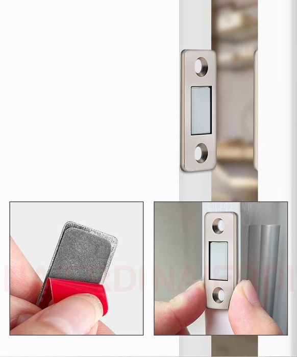 Inchizatoare magnetica cu suruburi incluse pentru usi si sertare. NOU!