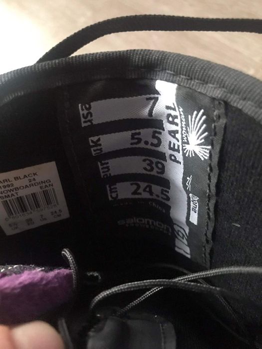 Сноборд  Обувки  Salomon 39 номер