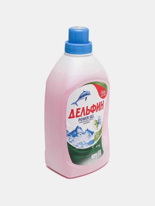 DELFIN kir yuvish geli, avtomatik mashinalar uchun, 4 kg