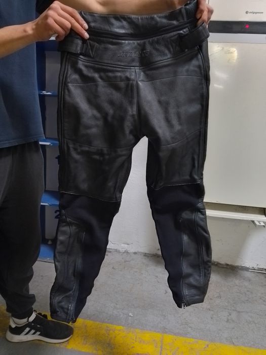 Кожен мотоциклетен панталон