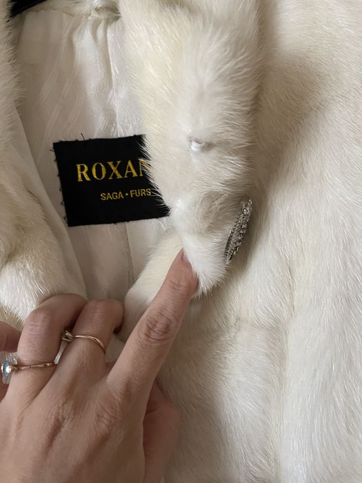 Белая норка шикарная