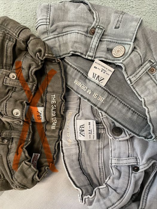 Blugi slim Zara marimea 98 baieti