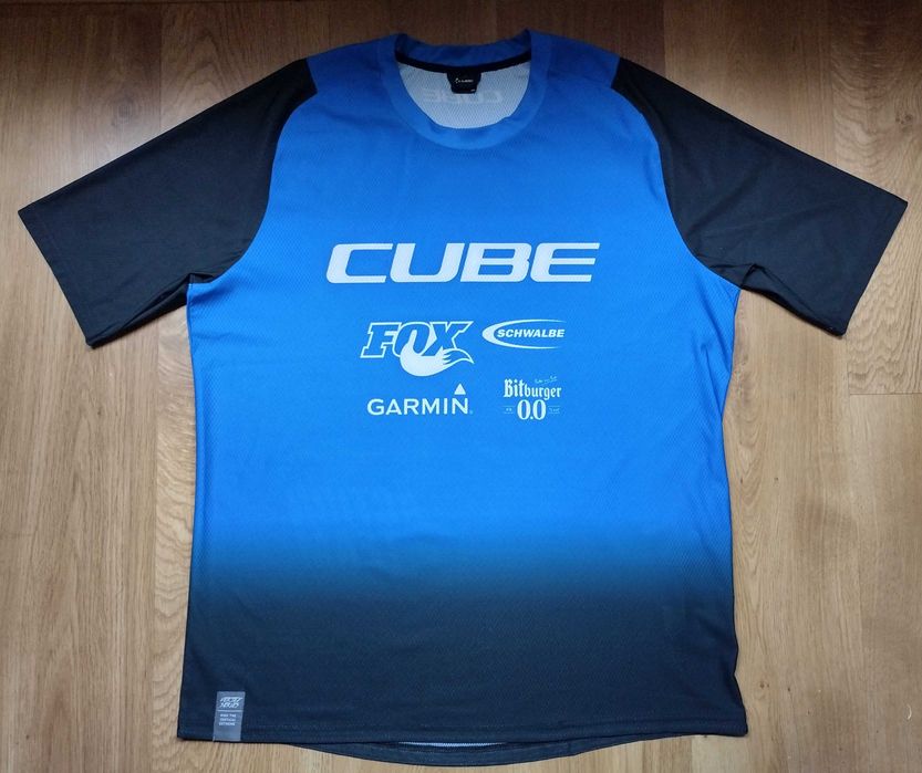 CUBE Vertex Actionteam FOX JERSEY - мъжка вело екипировка XXL