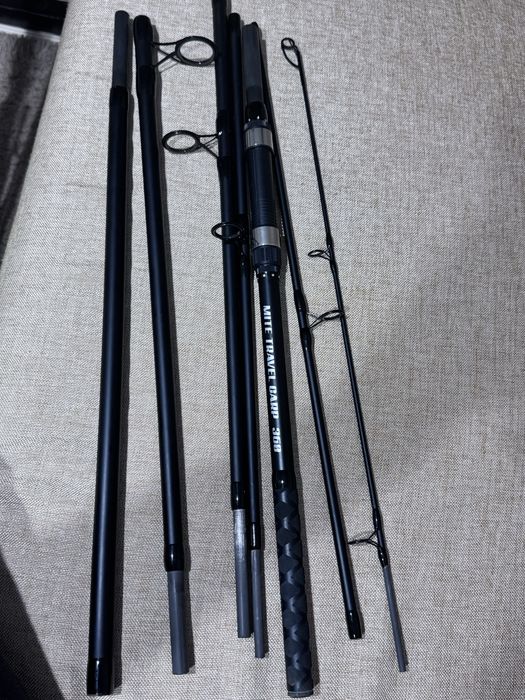 Lansetă Crap Travel MITE TRAVEL CARP 360 (3.60m / 3.5lbs) – 7 tronsoane + Husă protecție