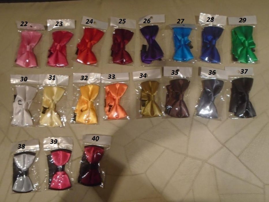 НОВО! ТИРАНТИ и луксозни сатенени ПАПИОНКИ ,за малки и големи.