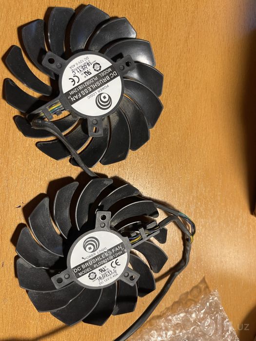 Продам оригинальный кулер от Msi Rx 570