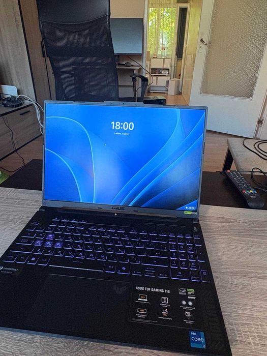 Геимърска лаптоп Asus Tuf Gaming f16