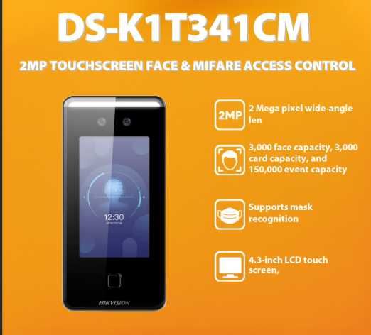 DS-K1T341CM face id