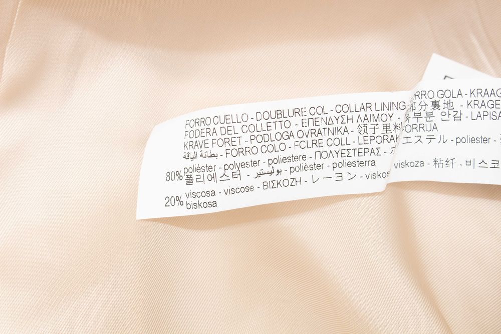 ZARA Manteco оригинално дамско преходно палто от вълна бежово XS