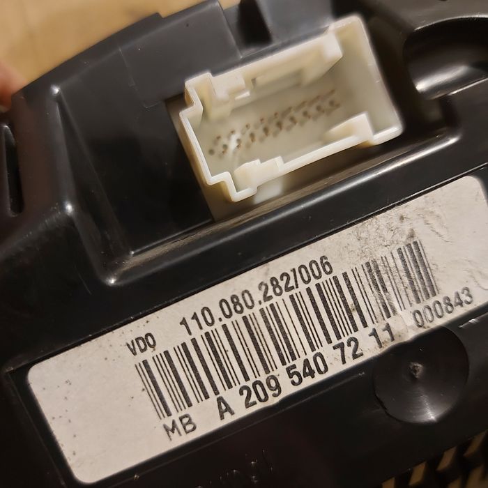 Табло ( километраж ) Мерцедес ЦЛК 209 фейслифт / Mercedes CLK w209