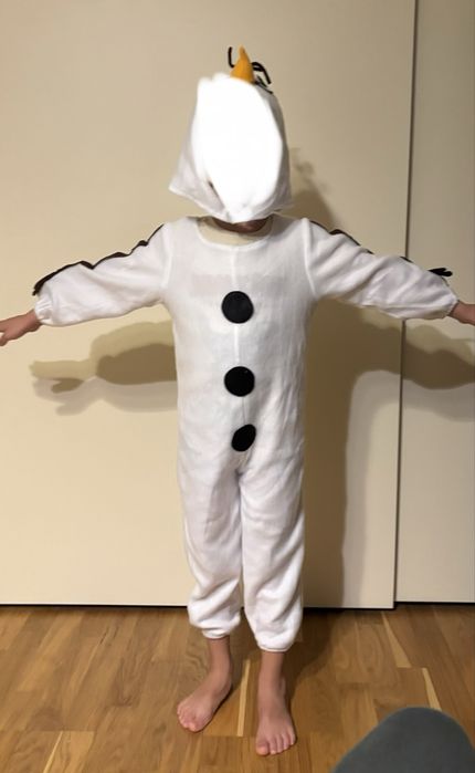 Costum Olaf de Halloween