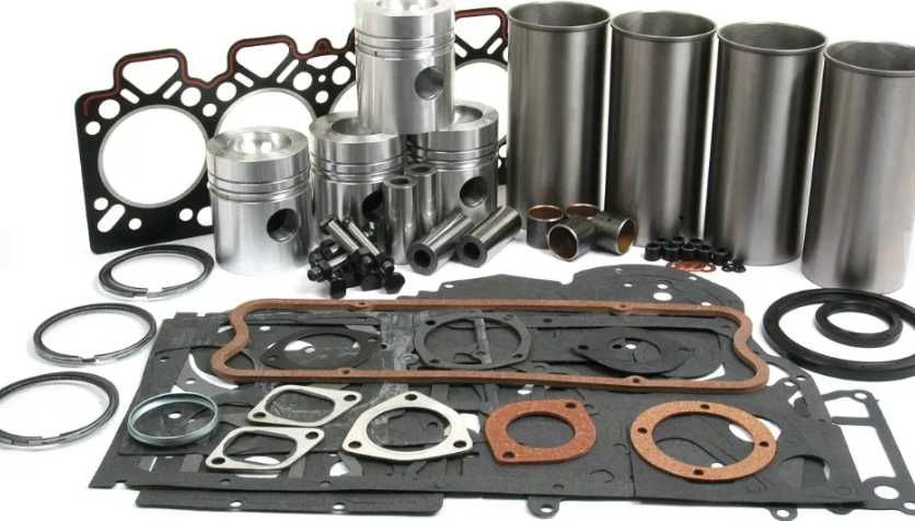 Set motor Perkins AR / 1004.4 / buldoexcavator -&- Tractor