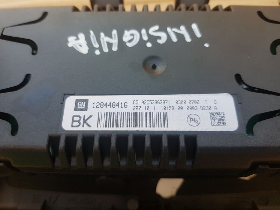 Display central, grila ventilatie opel insignia 2008-2013