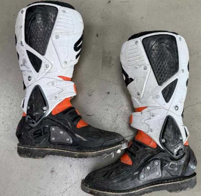 Мотокрос ботуши SIDI CROSSFIRE 3 Org/Wh ZH310826 Номер: 42