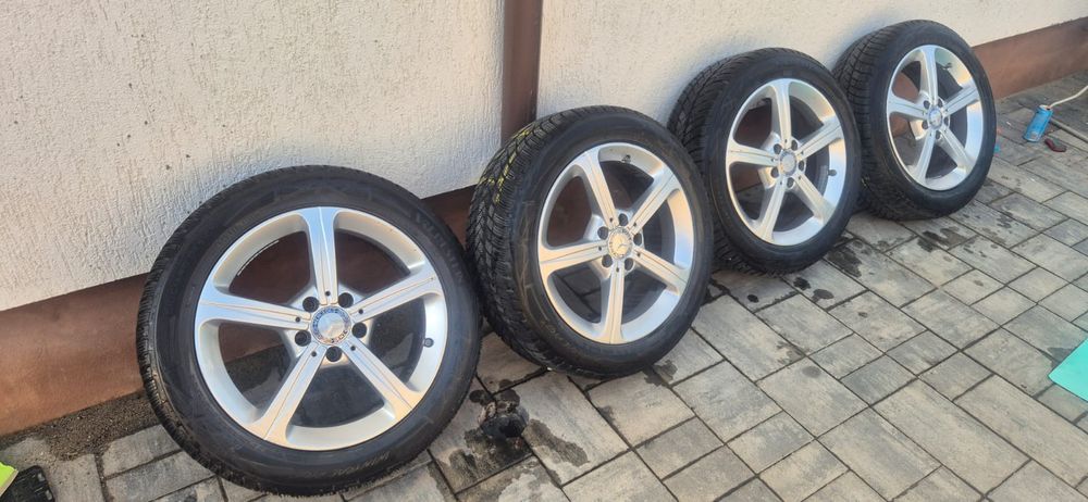 Jante aliaj r17+cauciucuri de iarnă