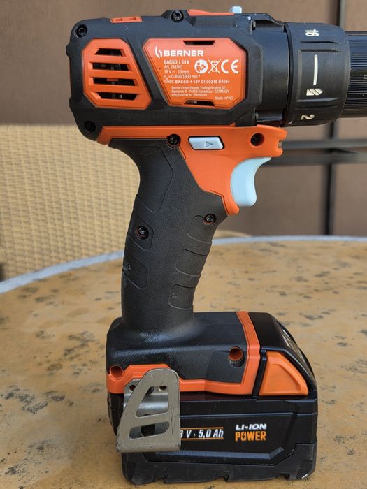 Акумулаторен винтоверт BERNER 18V BACSD-1