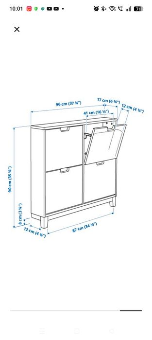 Pantofar îngust IKEA