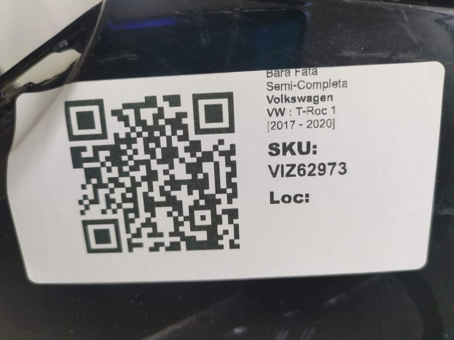 Предна броня Фолксваген / Volkswagen VW T-Roc 1 R-Line Оригинална в до
